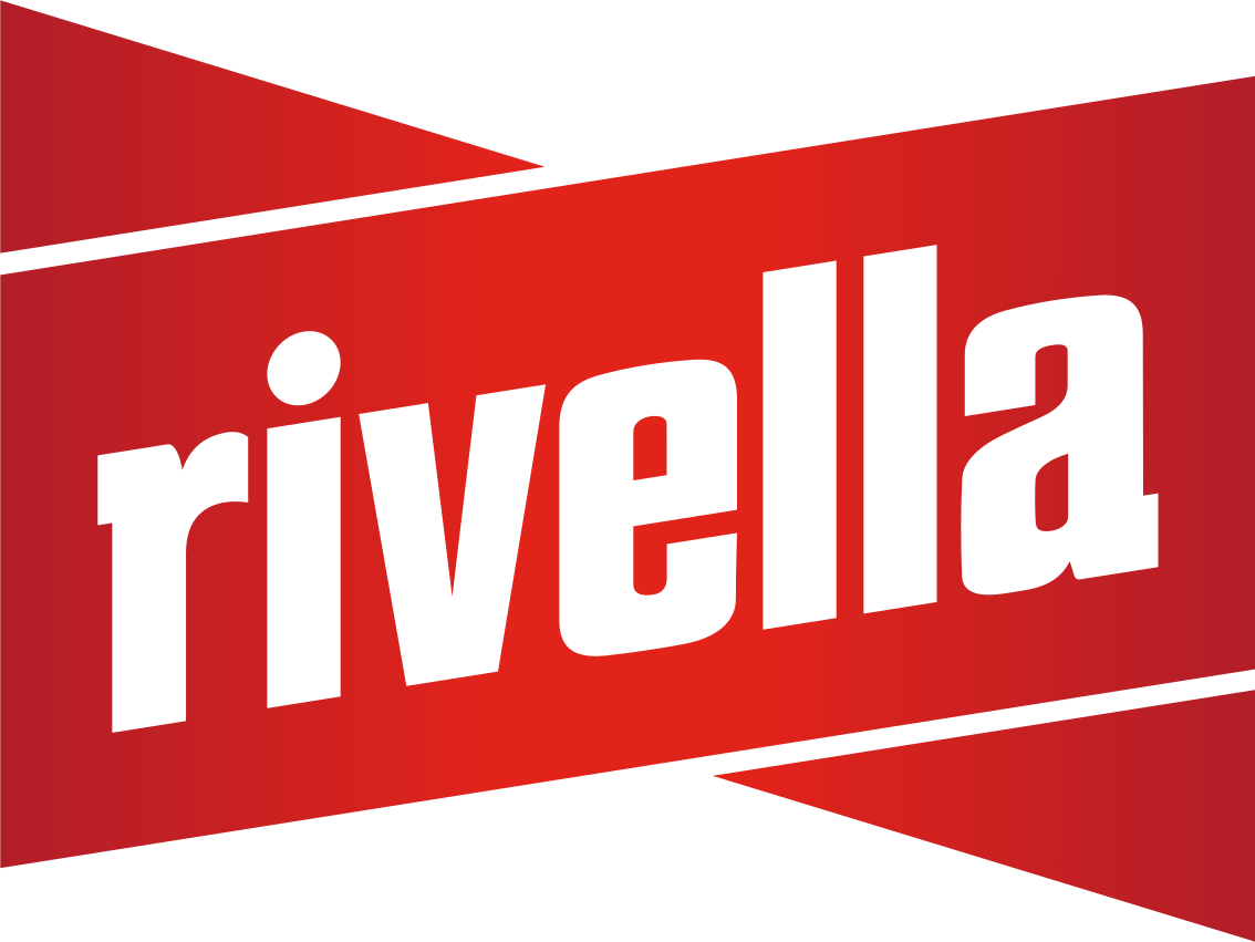 Das Logo des Schweizer Getränkeproduzents Rivella.